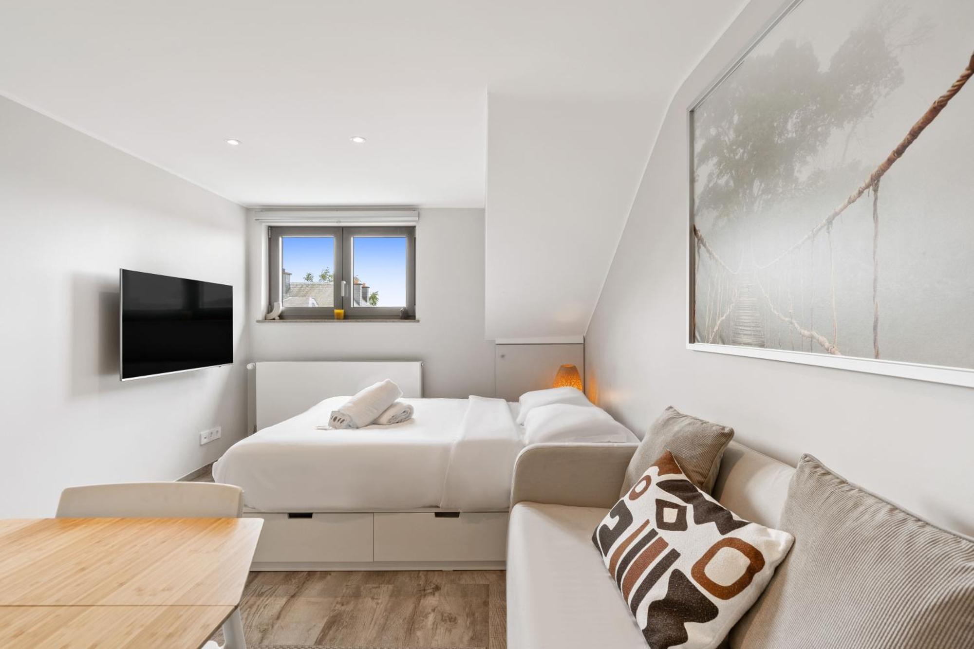 Modern Limpertsberg Studio Near City Center Luxembourg Eksteriør bilde